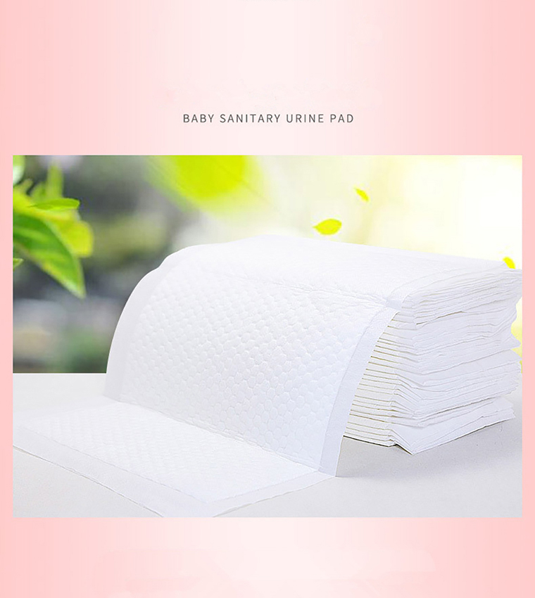Pack of 100pcs Disposable Diaper Changing Mats