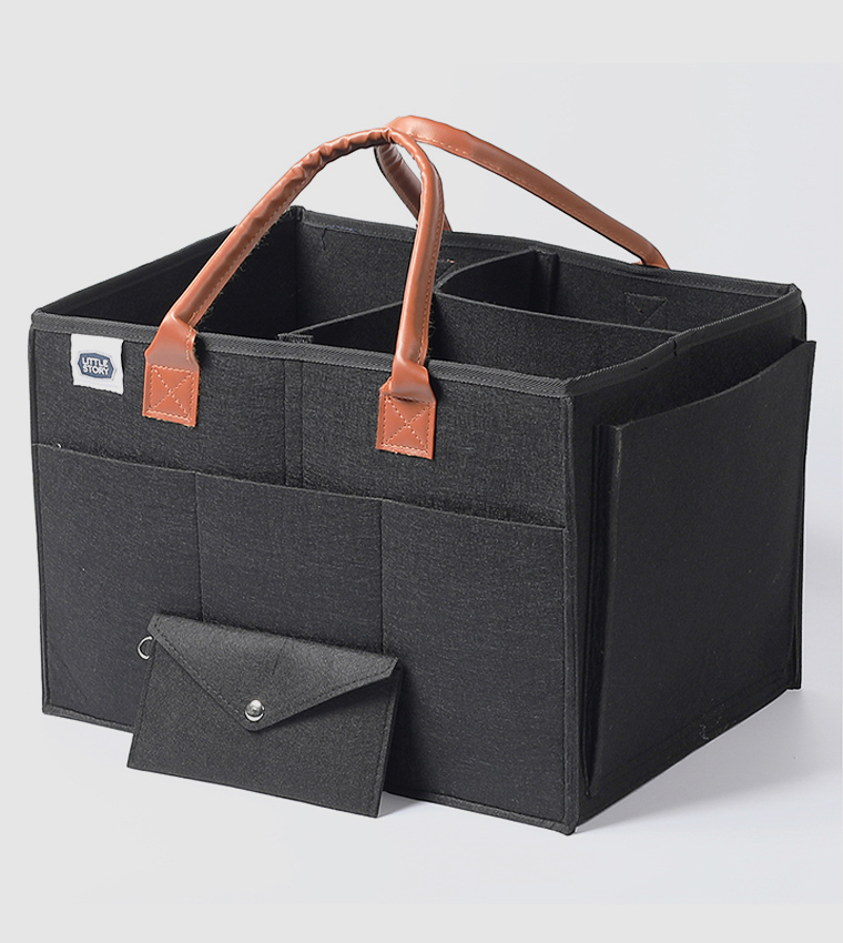 Large Diaper Caddy+Travel Pouch