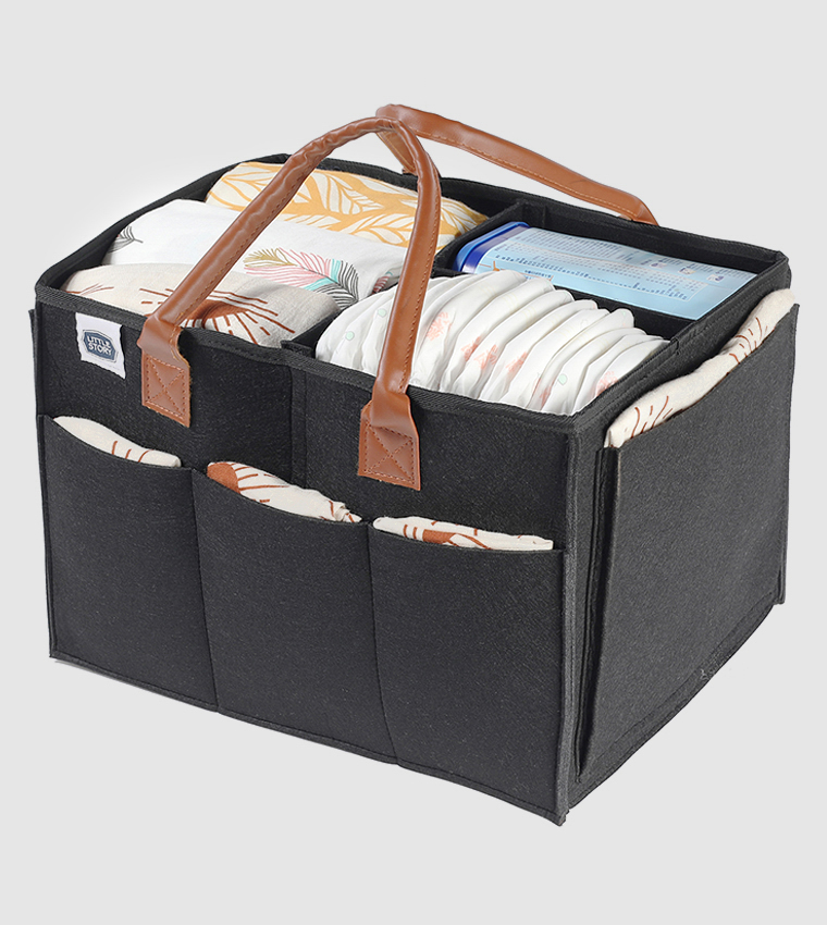 Large Diaper Caddy+Travel Pouch