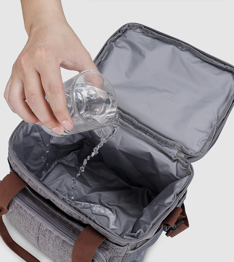 Insulated Expandable Lunch Bag 