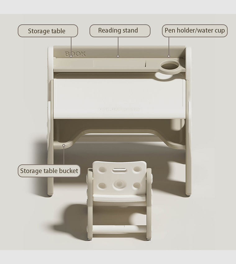 Multi Purpose Drawing Study Table with Chair