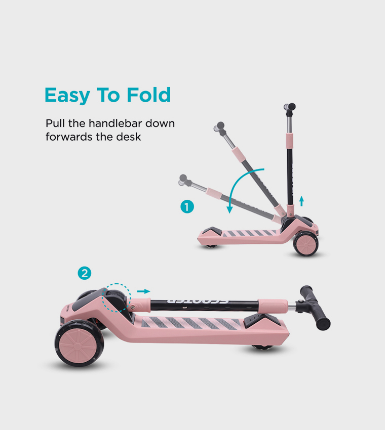 Foldable Scooter with Lights