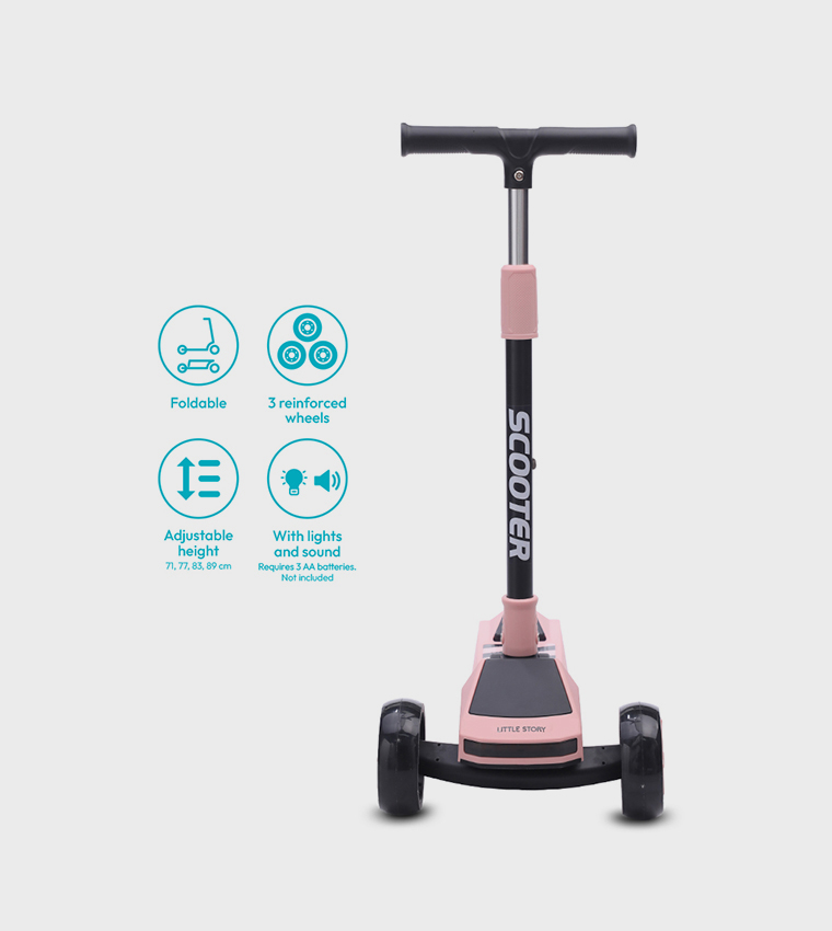 Foldable Scooter with Lights