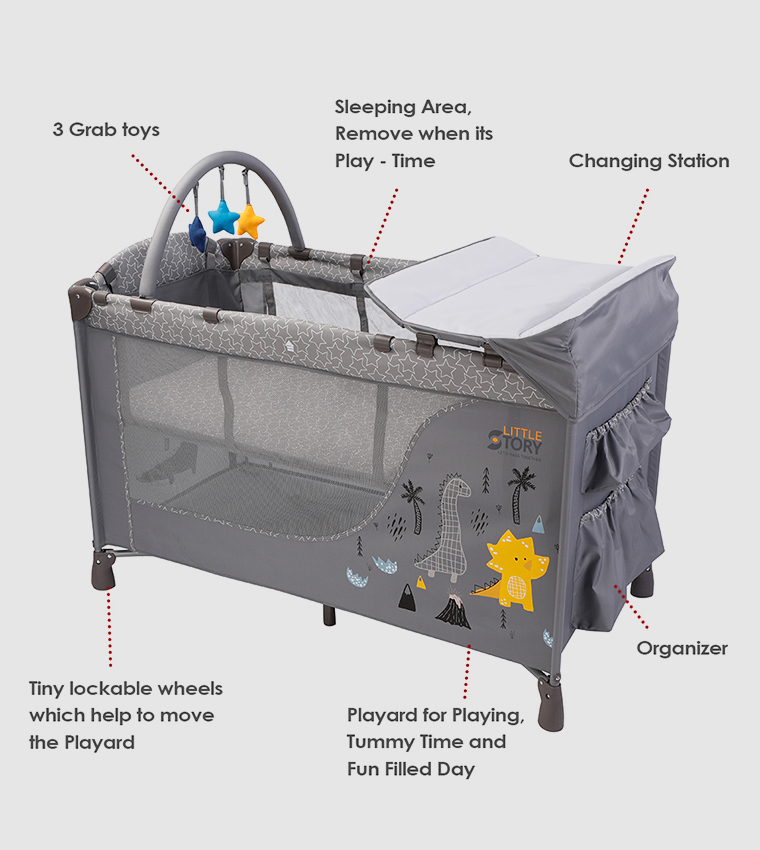 Foldable Cot And Playard