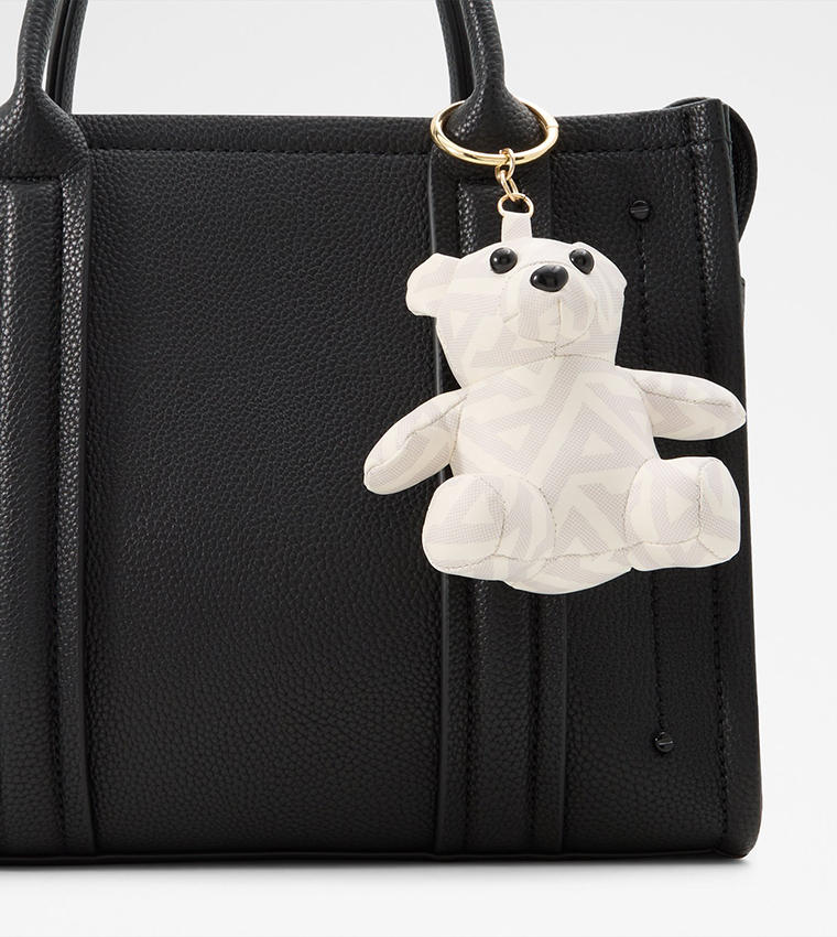 LUXIBEARS Monogram Patterned Bag Charm
