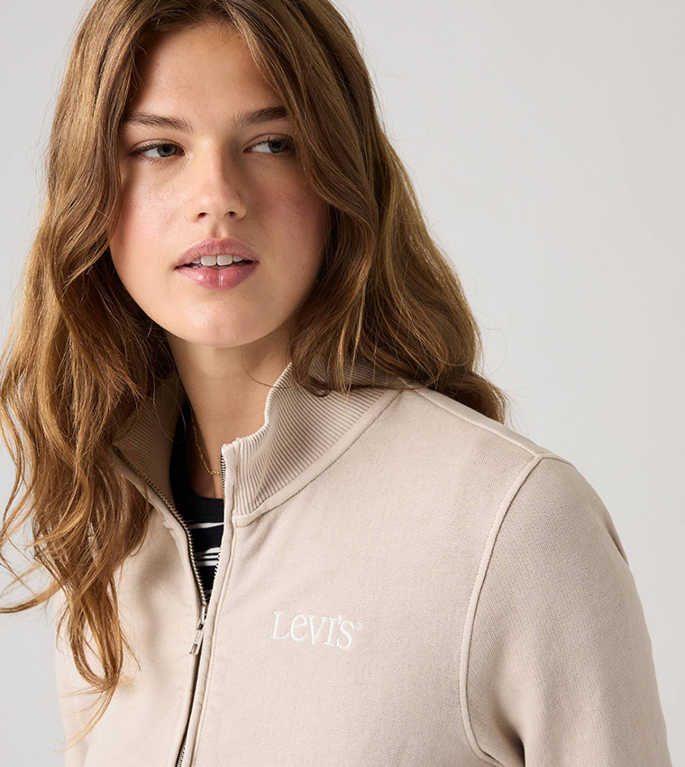 Graphic Slim Fit Full-Zip Jacket