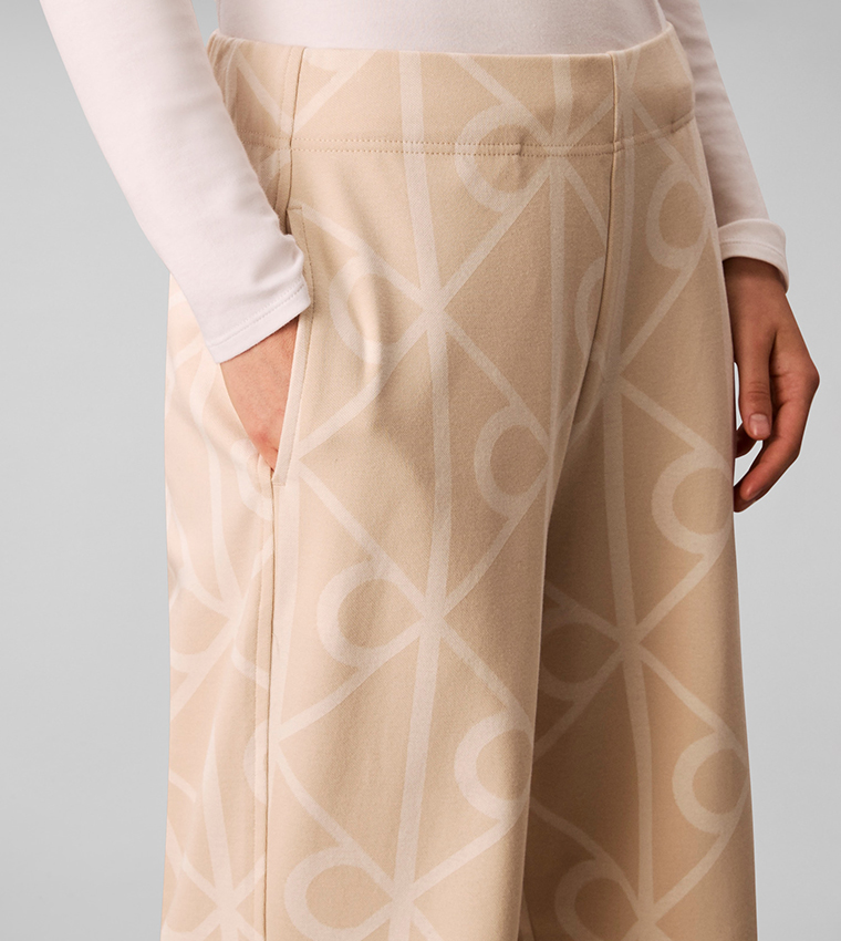 Graphic Wide Leg Sweatpants