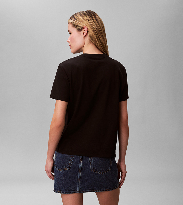 Logo Printed Crew Neck T-Shirt