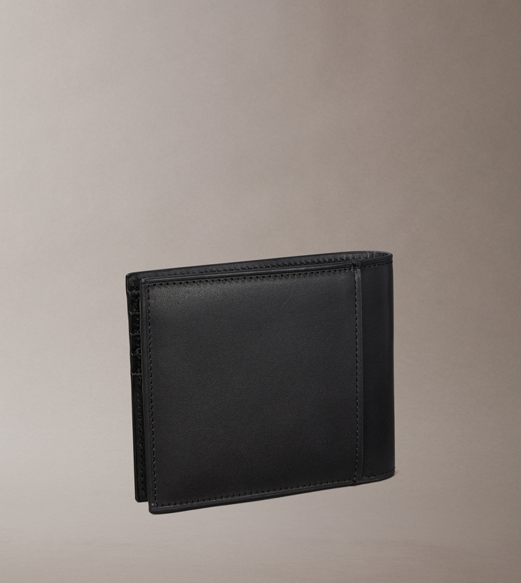 Plaque Logo Bill-Fold Wallet
