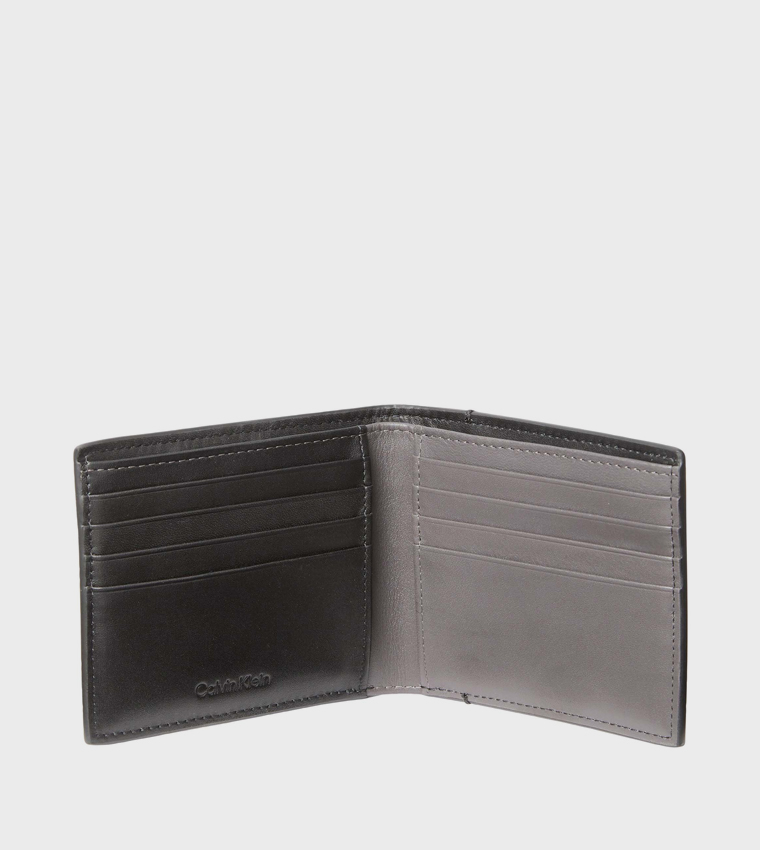 محفظة بطية بشعار 