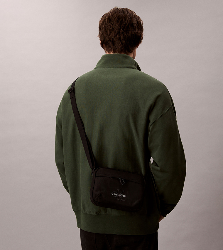 Logo Embroidered Camera Bag