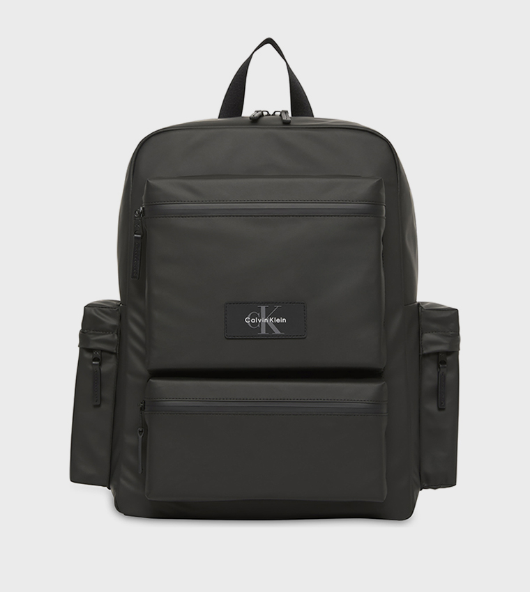 Label Detail Utility Pocket Backpack