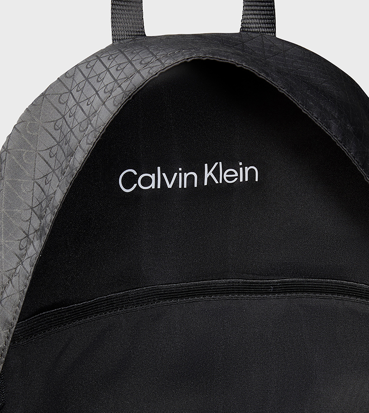 Monogram Zip Backpack