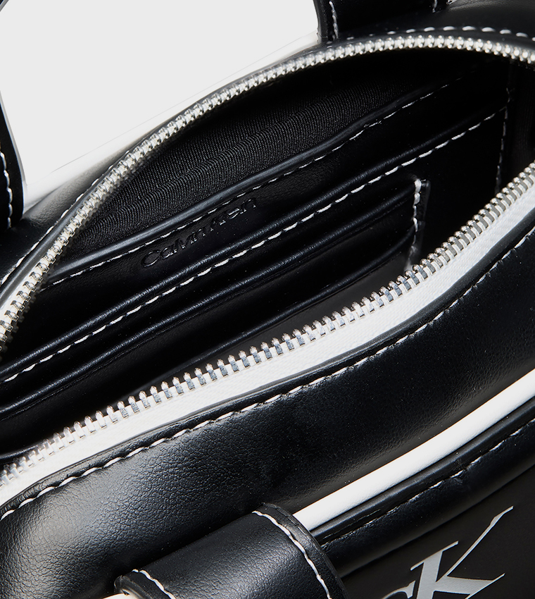 Monogram Detail Handheld Bag