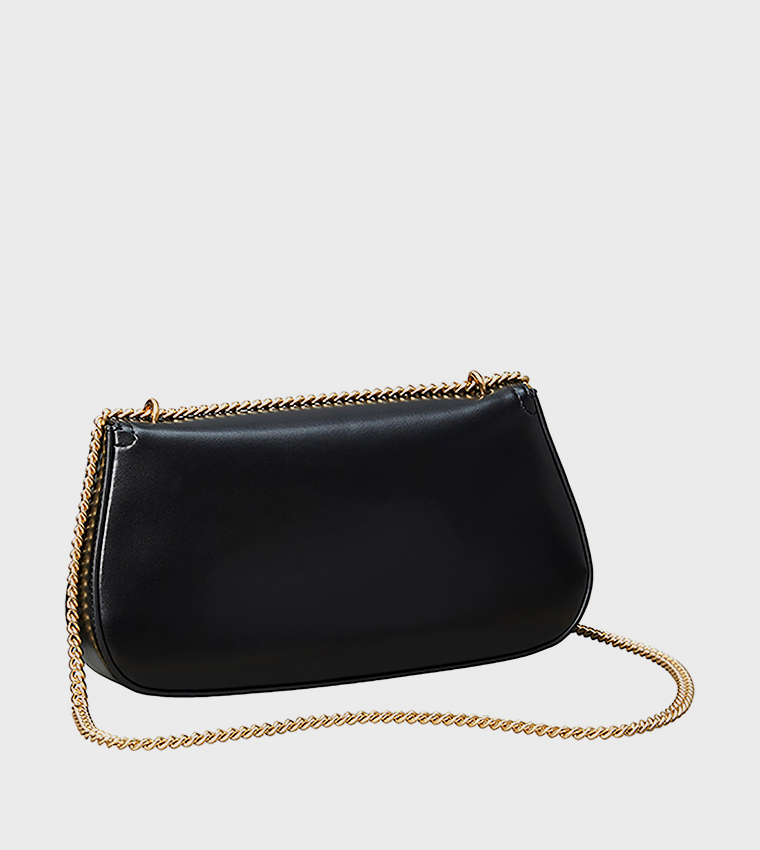Monogram Flap Chain Strap Shoulder Bag