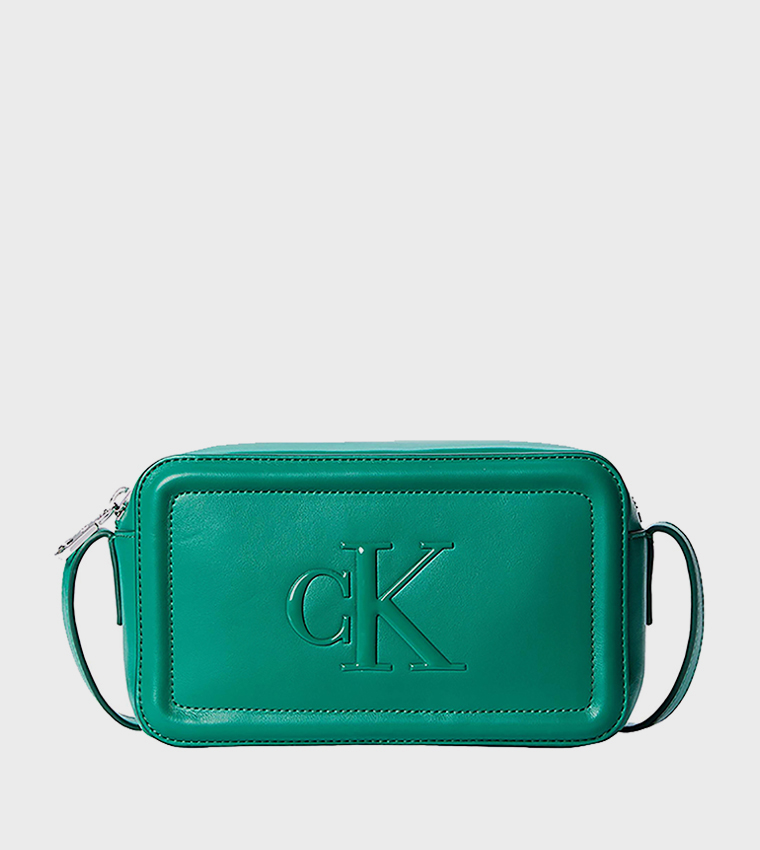 Monogram Zip Closure Camera Bag
