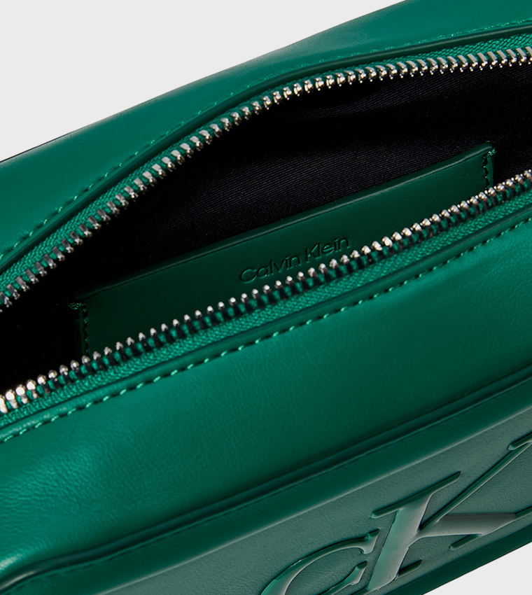 Monogram Zip Closure Camera Bag