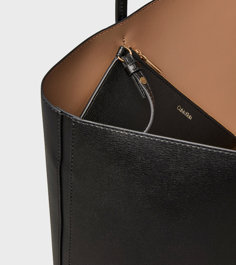 Foil Logo Tote Bag with Pouch