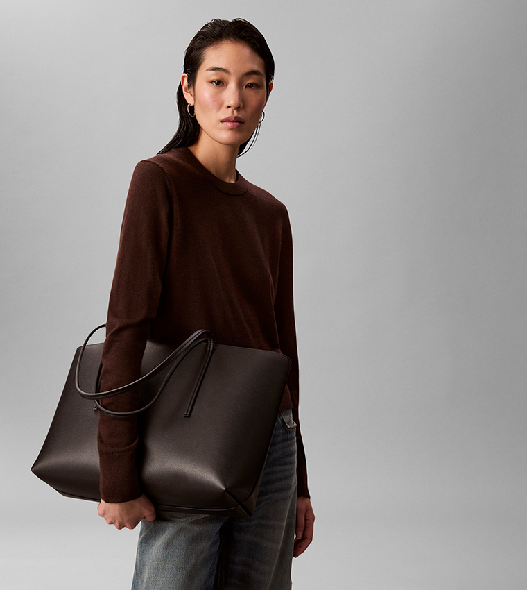 Foil Logo Tote Bag with Pouch