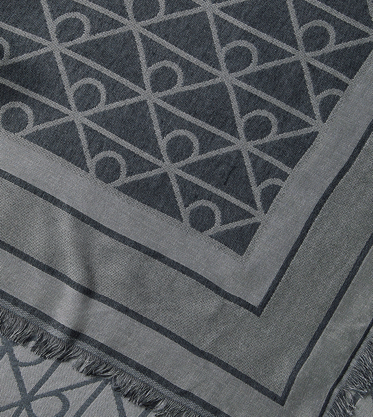 Monogram Print Scarf
