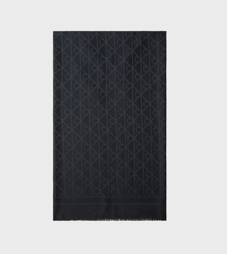 Monogram Print Scarf