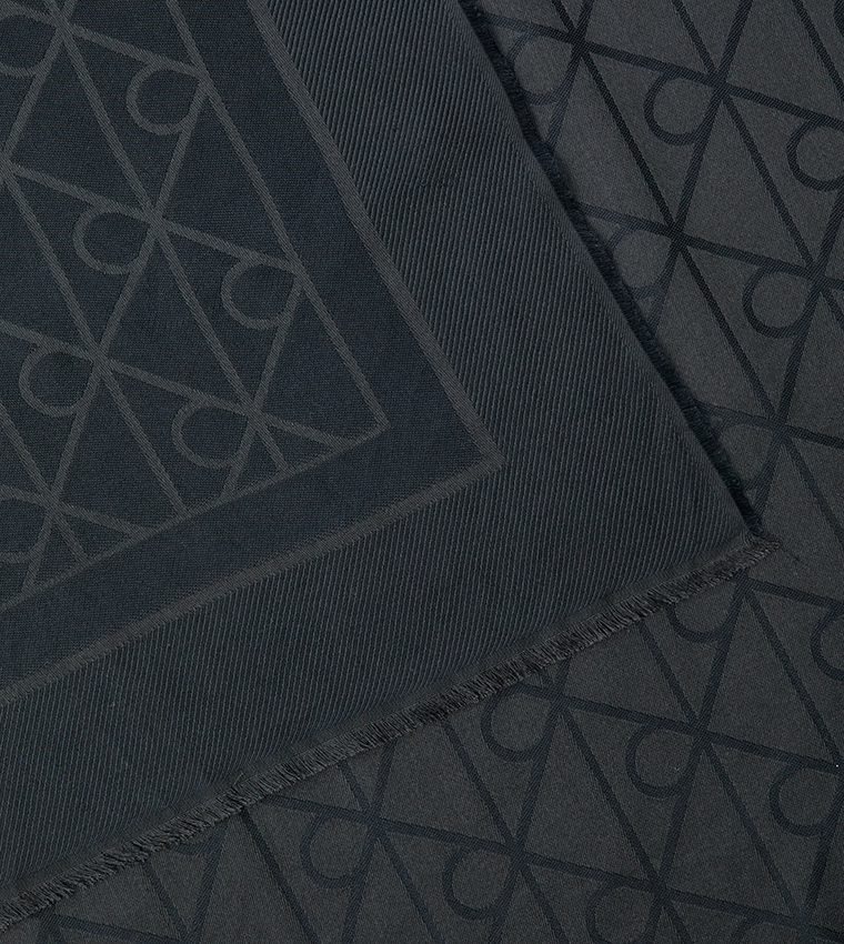 Monogram Print Scarf
