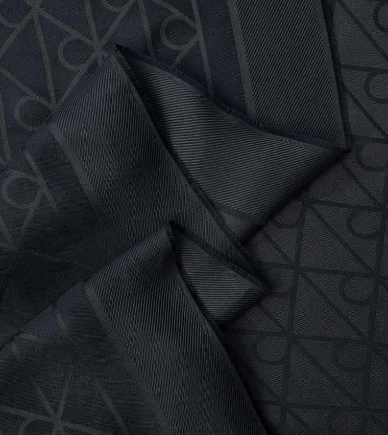 Monogram Print Scarf