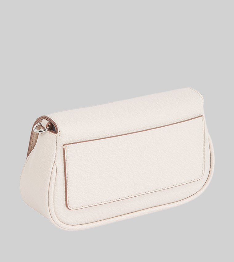 Solid Chain Strap Shoulder Bag