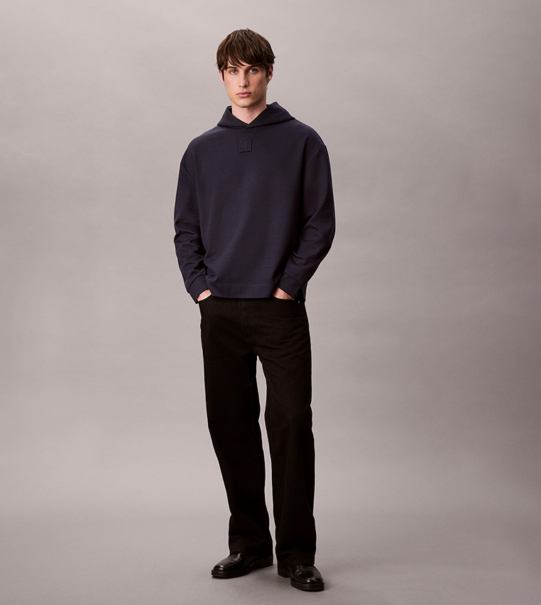 Solid Long Sleeves Oversized Hoodie