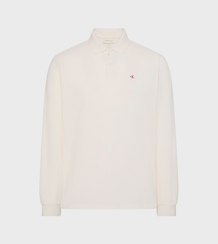 Long Sleeves Pique Polo T-Shirt