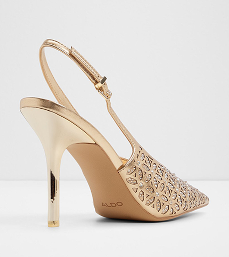 LYSANDRE Cut-Out Detail Slingback Pumps