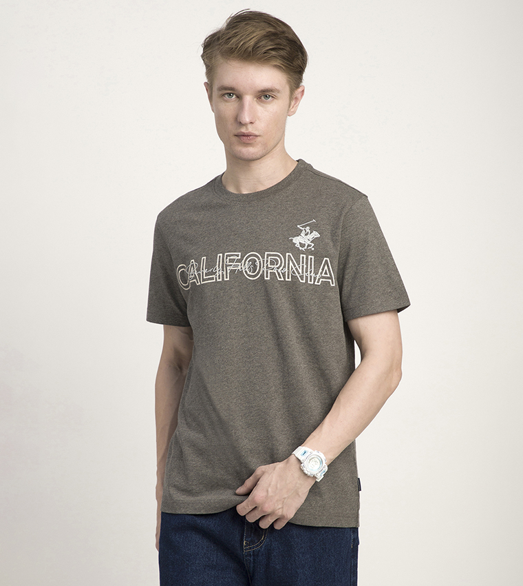 Logo Embroidered Short Sleeves T-Shirt