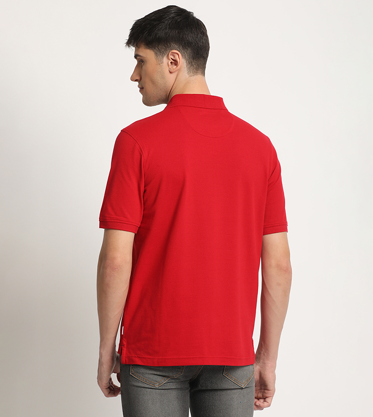 Logo Embroidered Polo T-Shirt