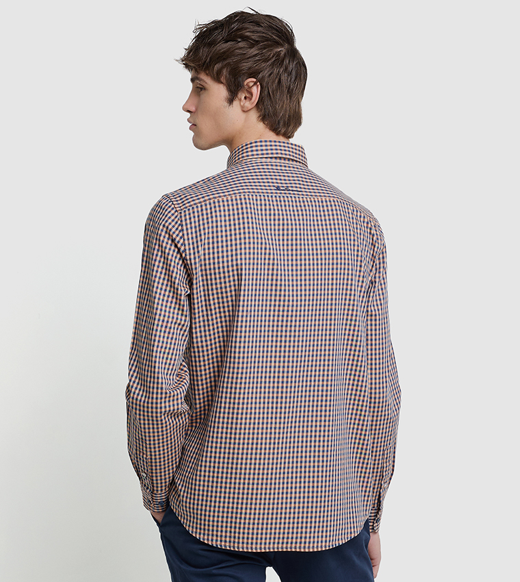 Classic Vichcy Checkered Long Sleeves Shirt