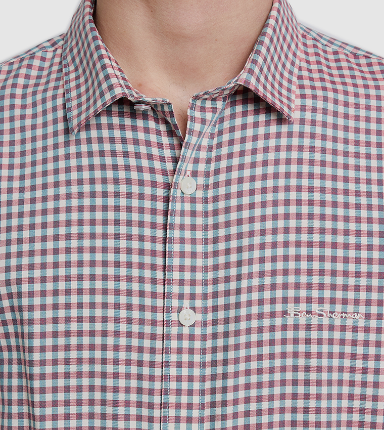 Classic Vichcy Checkered Long Sleeves Shirt