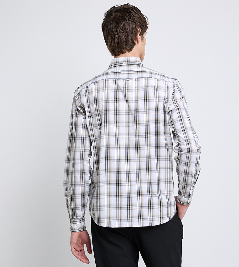 Plaid Long Sleeves Shirt
