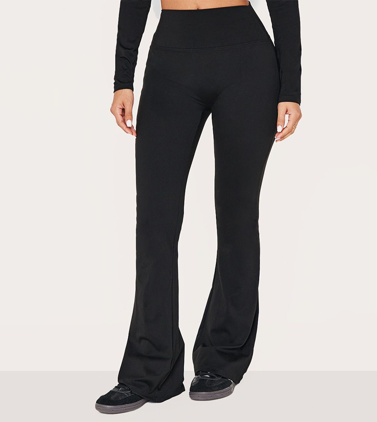 Petite Sculpt High Waist Flared Yoga Active Pants