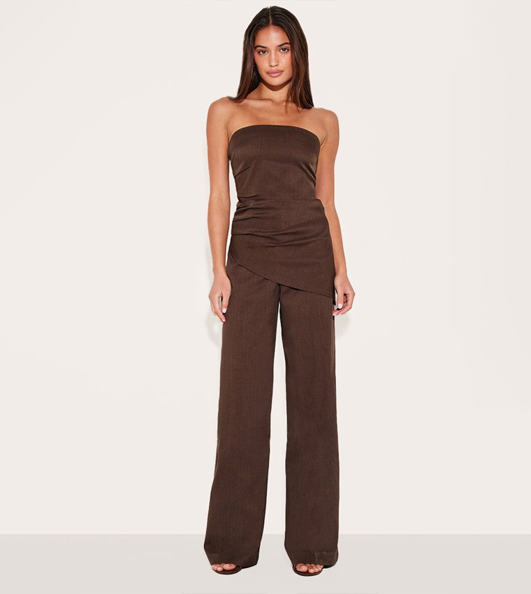 High Waist Wide Leg Trousers