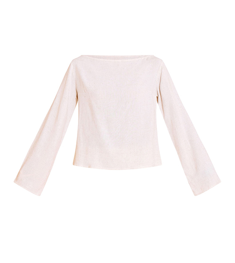 Lightweight Long Sleeves Oversized Top