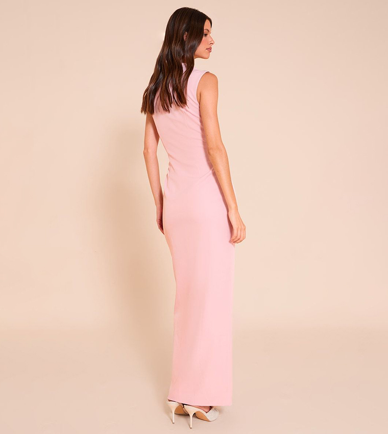 sachin and babi light blue dress Flossie Pink Maxi Sleeveless Dress