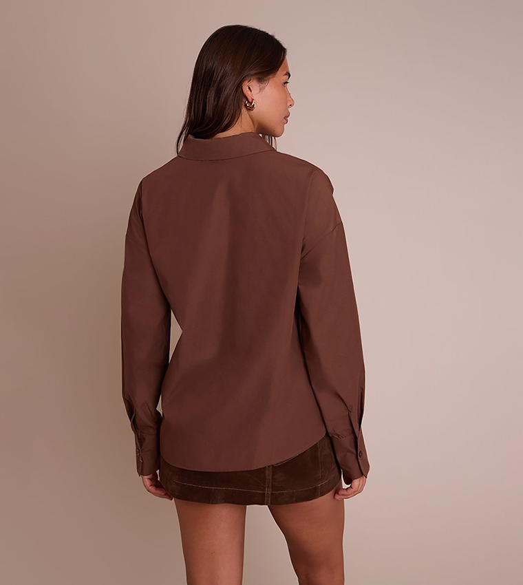 Asymmetric Drape Shirt