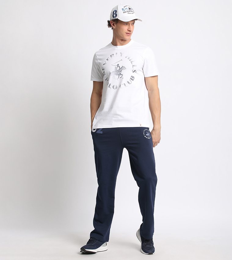 Beverly Hills Polo Club  Track Pants & Joggers - Navy Joggers