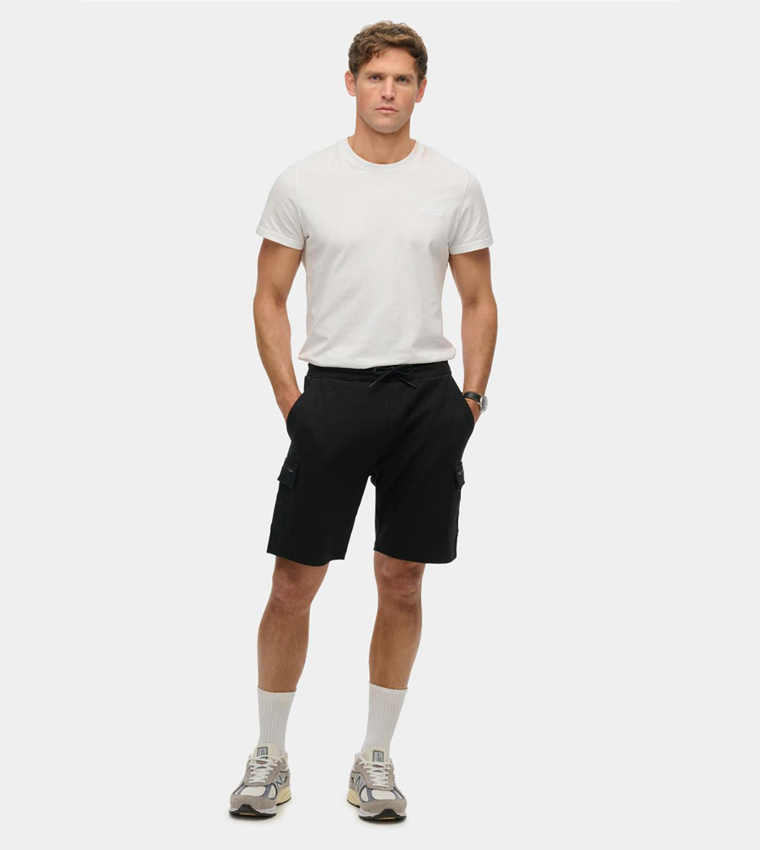 Tech Logo Printed Cargo Shorts