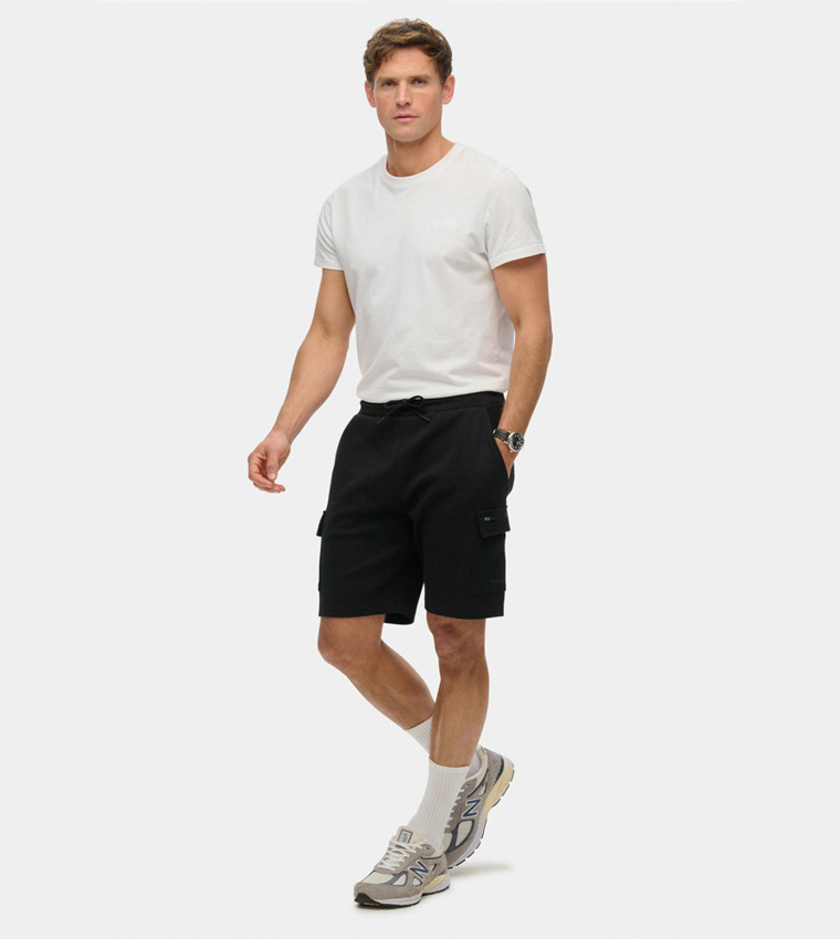 Tech Logo Printed Cargo Shorts