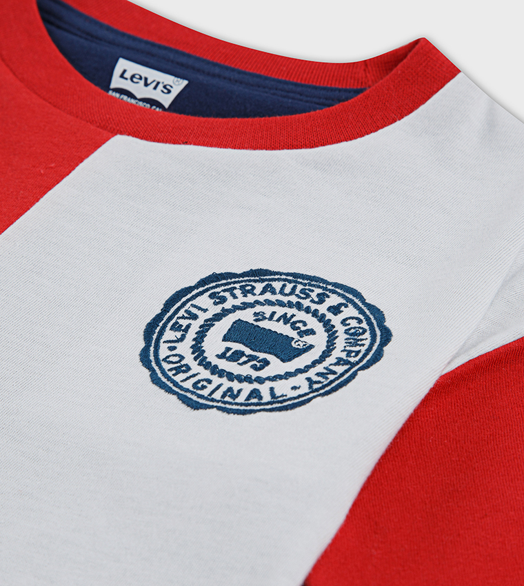 Color Block Crew Neck T-Shirt