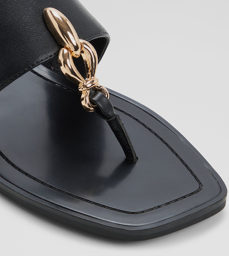 MADALINE Thong-Strap Flat Sandals