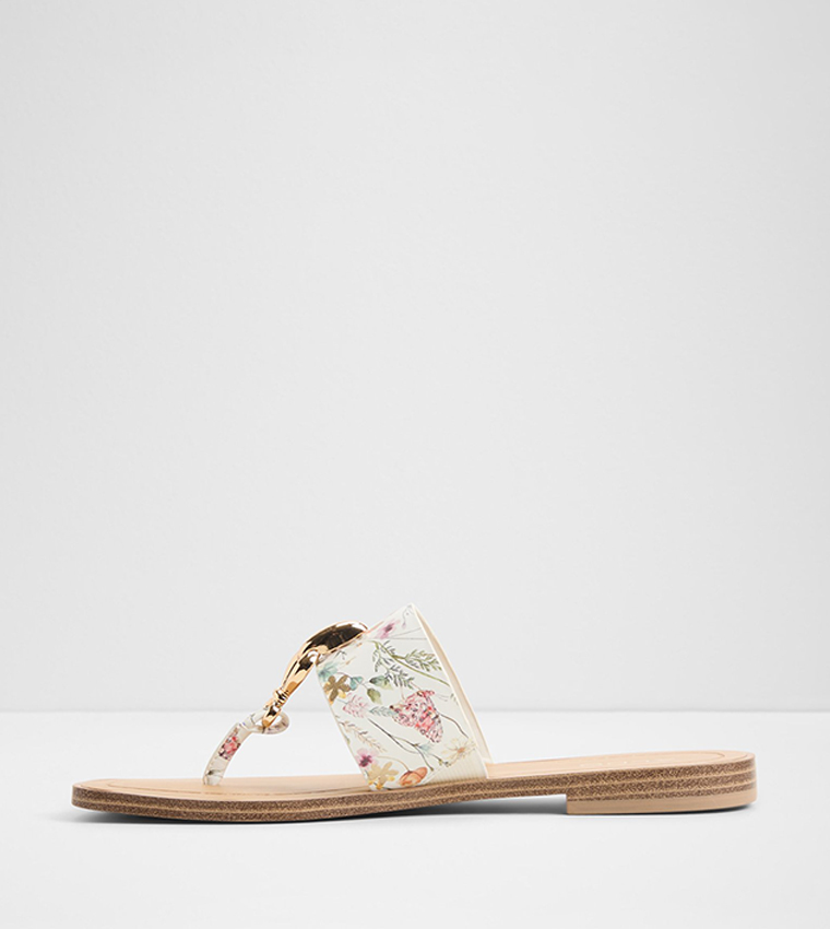 MADALINE Thong-Strap Flat Sandals