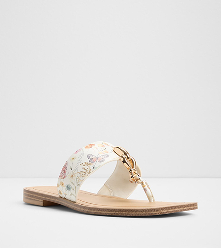 MADALINE Thong-Strap Flat Sandals