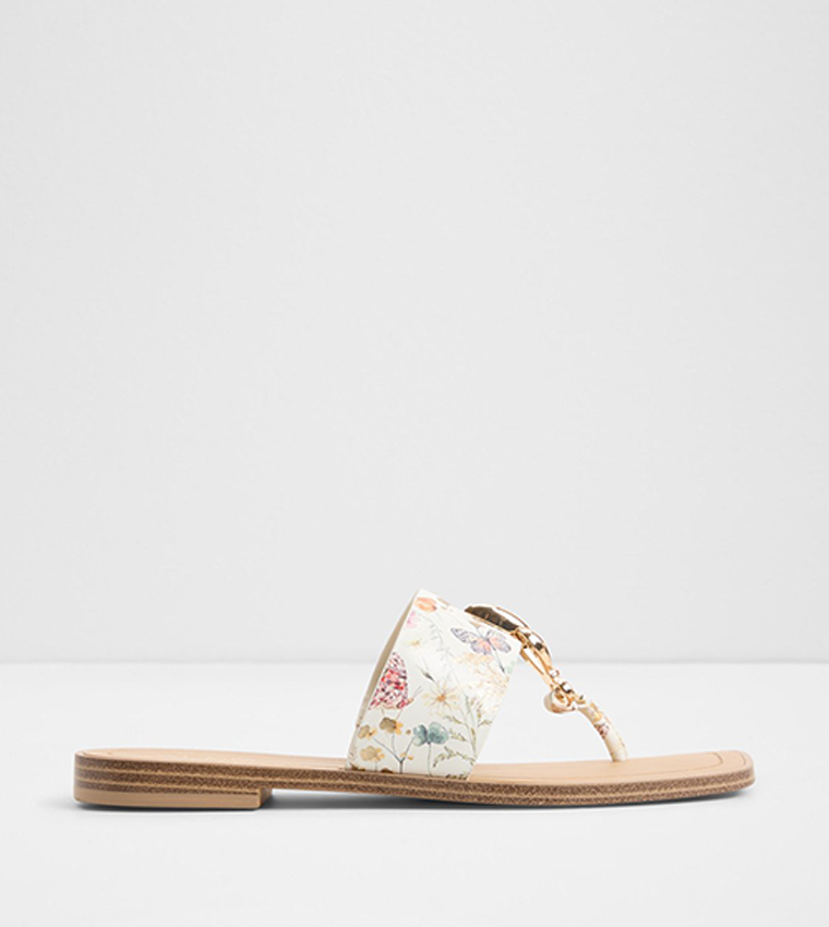 MADALINE Thong-Strap Flat Sandals