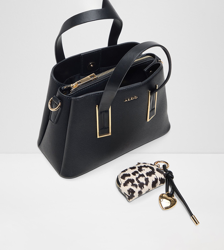 MAELIA Textured Satchel Bag